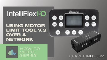 How-To Video: Using Motor Limit Tool V.3 Over a Network  |  Expert Guide