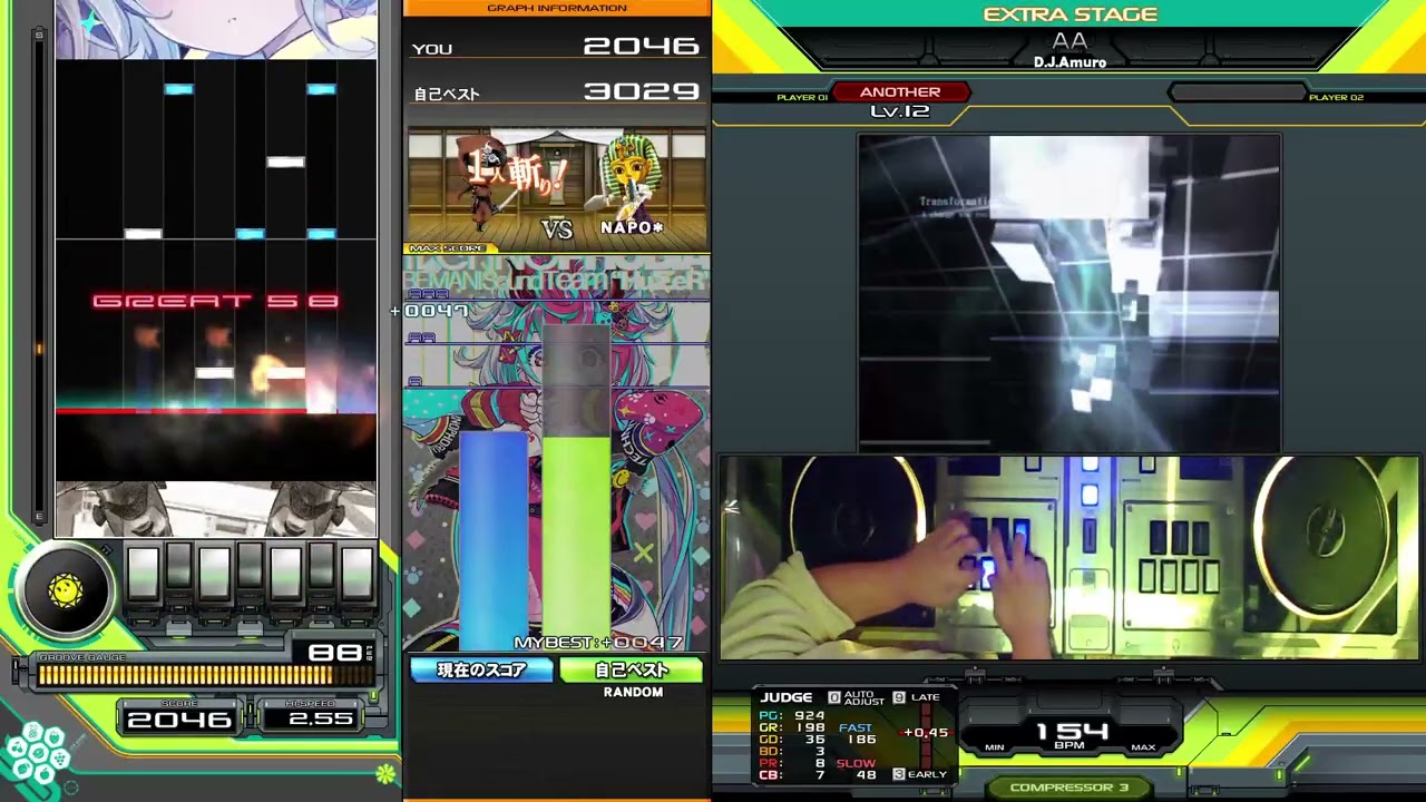 【IIDX33 Sparkle Shower】AA SP(A) EXH