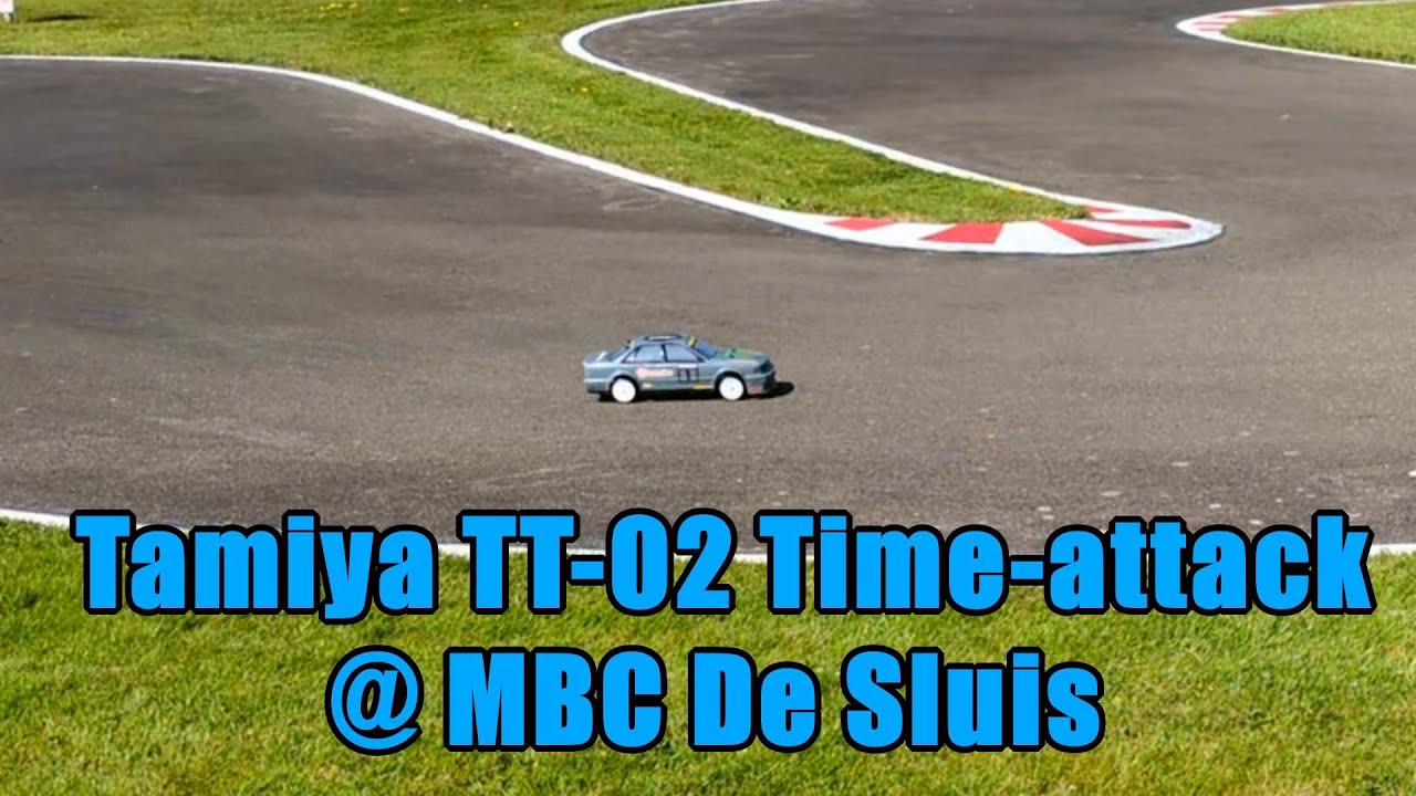 RC Time-attack! | Tamiya TT-02 (1992 Audi V8 Touring) @ MBC De Sluis # ...