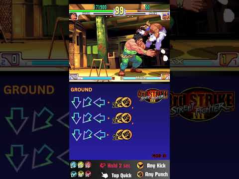 SFIII - Hugo 8 hit combo