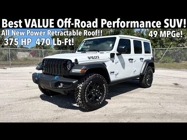 2023 Jeep Wrangler Willy's 4Xe: TEST DRIVE+FULL REVIEW - YouTube
