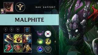 Malphite Support vs Karma - KR Master Patch 26.08