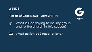 Groups Live - Week 3 - Acts 2:14-41