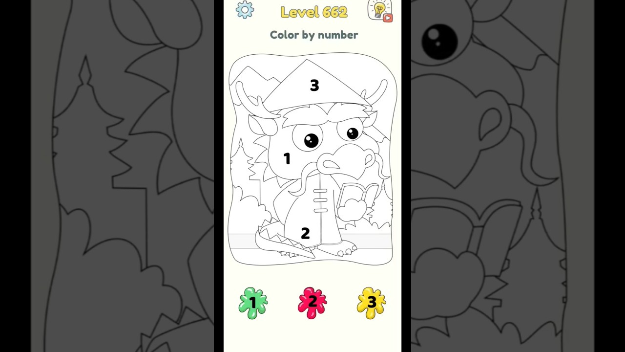 Color by number // DOP 3 LEVEL 662 