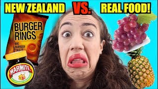 AUSTRALIAN & NEW ZEALAND FOOD VS. REAL FOOD!