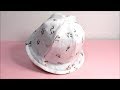 ベビー用帽子の作り方　【How to make a baby hat】