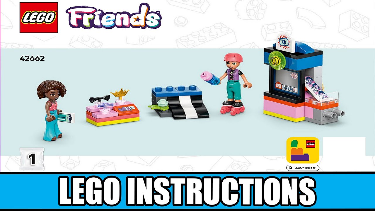 LEGO Instructions - Friends - 42662 - Hair Salon and Accessories