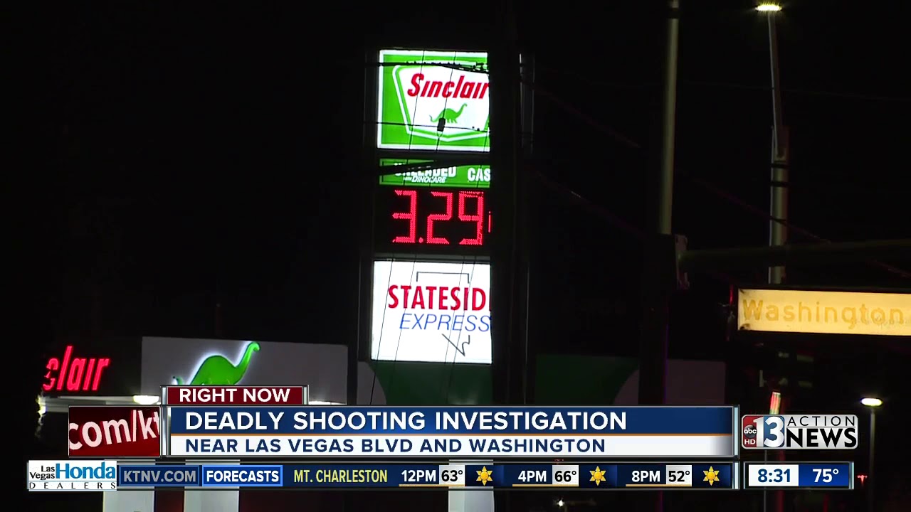 Man dies after being shot at gas station - YouTube