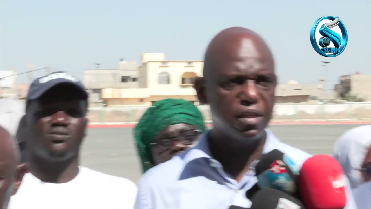 Visite de Chantiers du Maire de Saint-Louis Mansour FAYE : Destination Stade MAWADE WADE