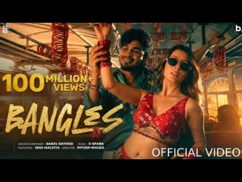 Bangles (Official #Video) Sanju Rathod Ft. Isha Malviya | G-Spark | #Marathi Pop 2026 | बांगडी
