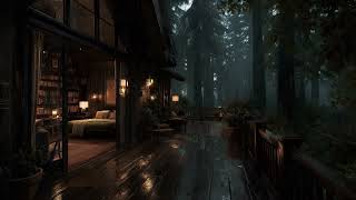 Relaxing Forest Rain Sounds for Sleep | Meditation, Study, Quiet Mind
