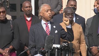 Al Sharpton shows support for Arbery family, criticizes jury makeup