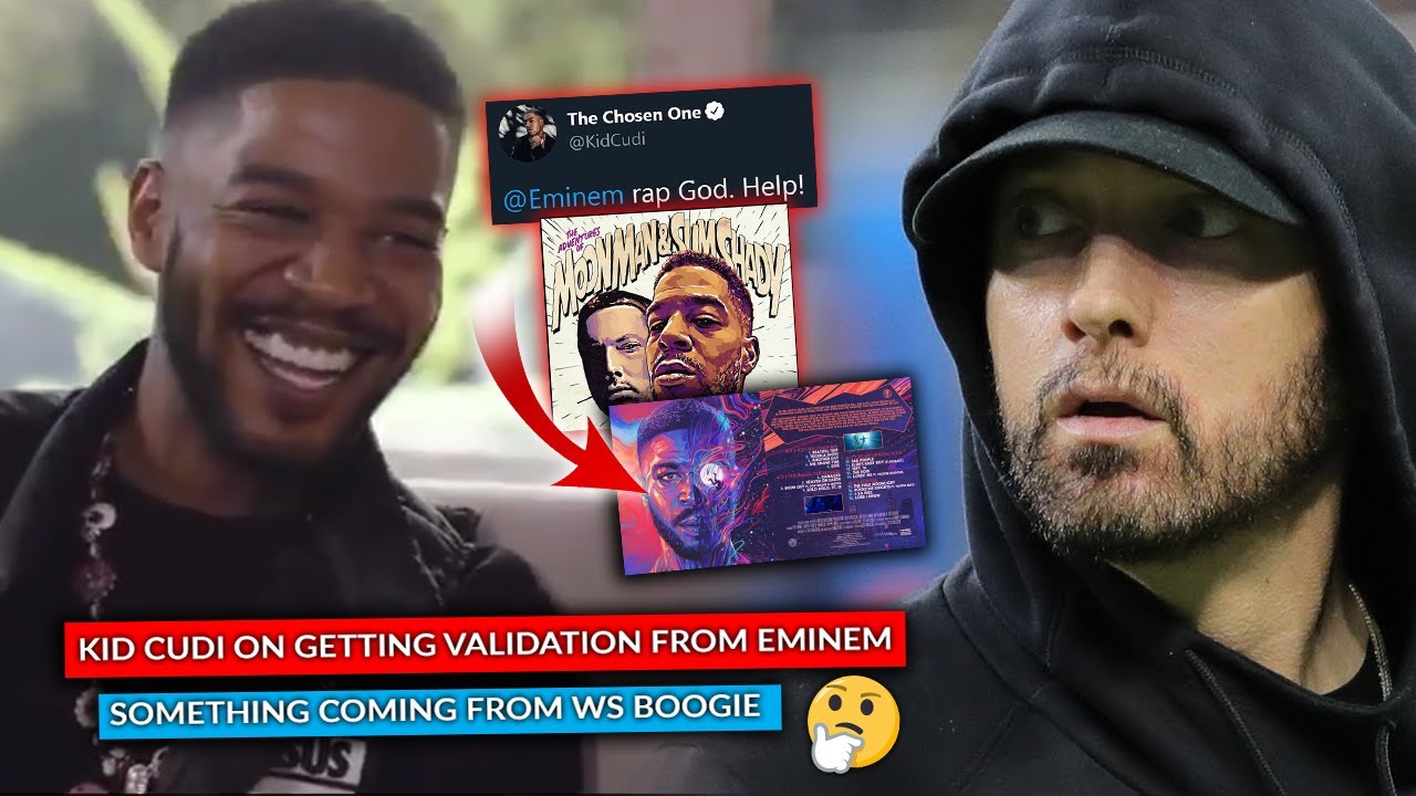 Kid Cudi Confirms Our Thoughts About His Eminem Collaboration, Shady Artist Boogie Up To Something