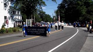 The Alumni Band Alumni Twirlers and Maine Attraction in Alfred Maine 2012