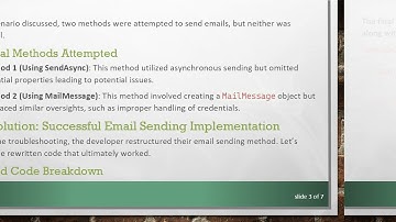 Troubleshooting Email Sending in ASP.NET Core 5: A Guide to Fixing Common Issues