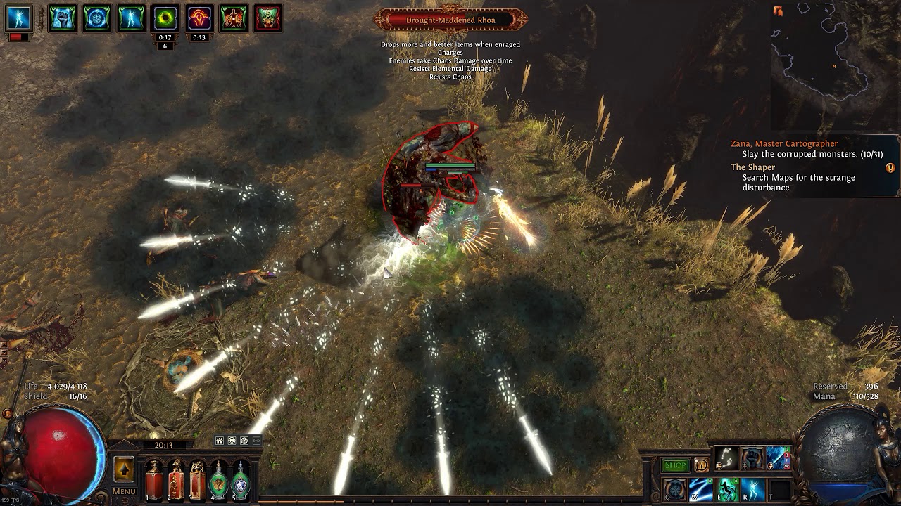 Path of Exile Attack speed is fun YouTube