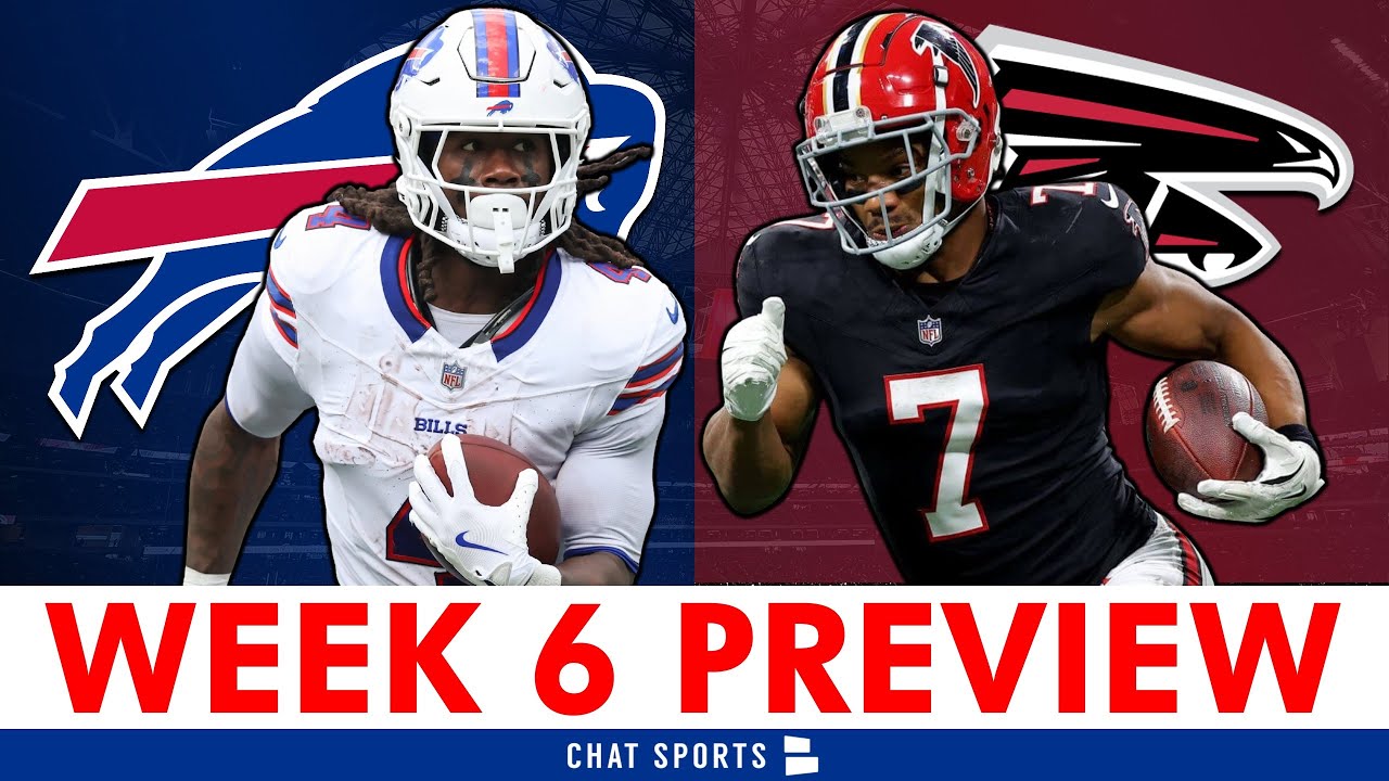 Buffalo Bills vs. Atlanta Falcons Preview, Injury Report & Score Prediction | NFL Week 6