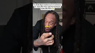 Ty Dolla $ign crashes out after someone in chat said his forehead looks like KSI's 😭