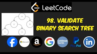 LeetCode 98. Validate Binary Search Tree | LeetCode Solution