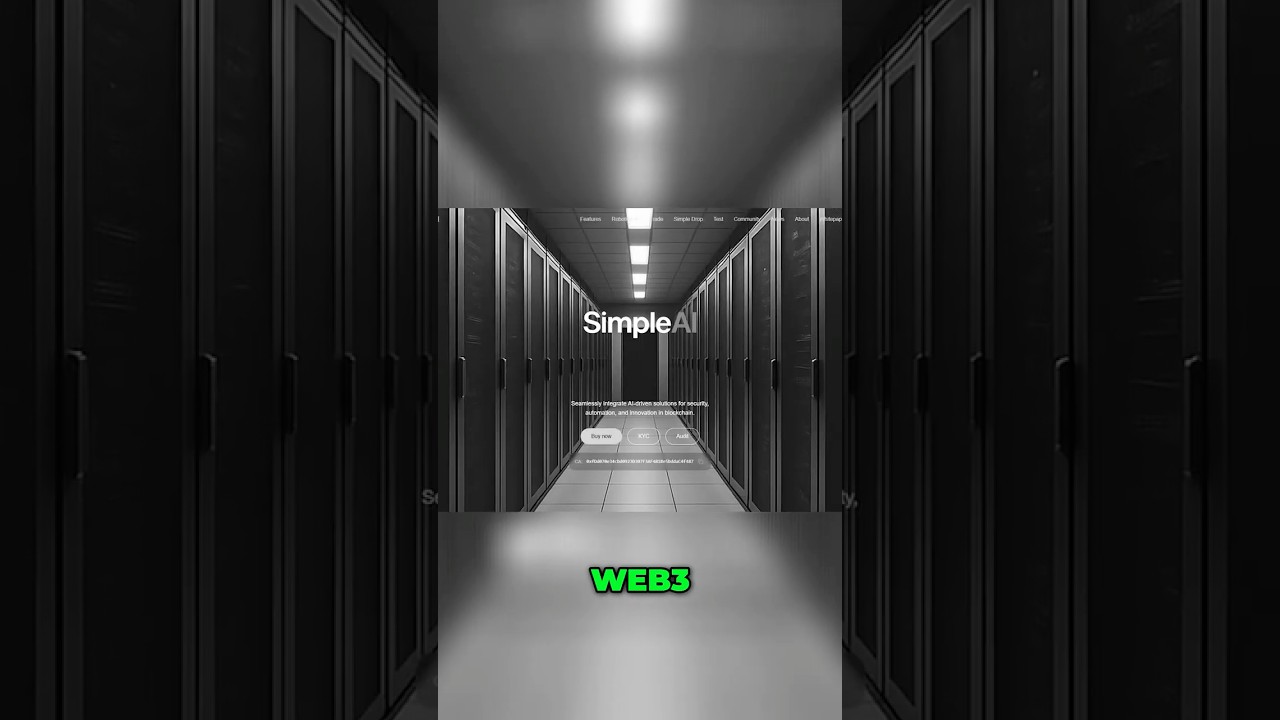 Simple AI: Crypto Gem Set to EXPLODE? 🚀  (100x Potential)