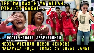 MEDIA VIETNAM HEBOH..MALAYSIA PUJI KEMENANGAN TIMNAS GARUDA..DOA BOCIL TERKABUL PINALTI GAGAL