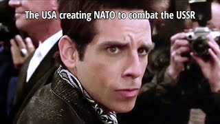 The Usa Creating Nato To Combat The Ussr