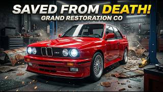 Abandoned BMW M3 E30 Found After 20 Years - Complete Ground-Up Restoration