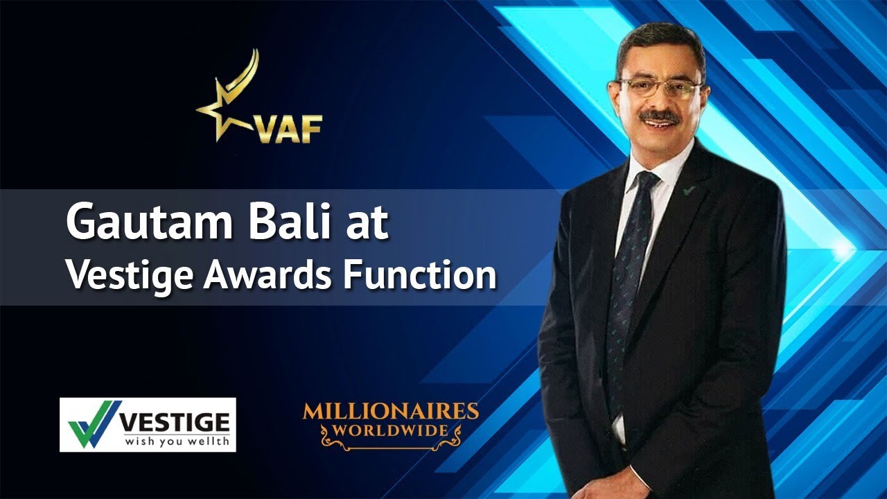 Gautam Bali Vestige Managing Director Vestige Award Function 2018