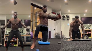 LeBron no days off back his the gym the Day after announcement 