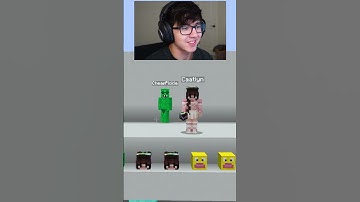 my MOST IMPOSSIBLE one..🤣🤣🎨Minecraft color match VS GIRLFRIEND #minecraft #shorts #minecraftshorts