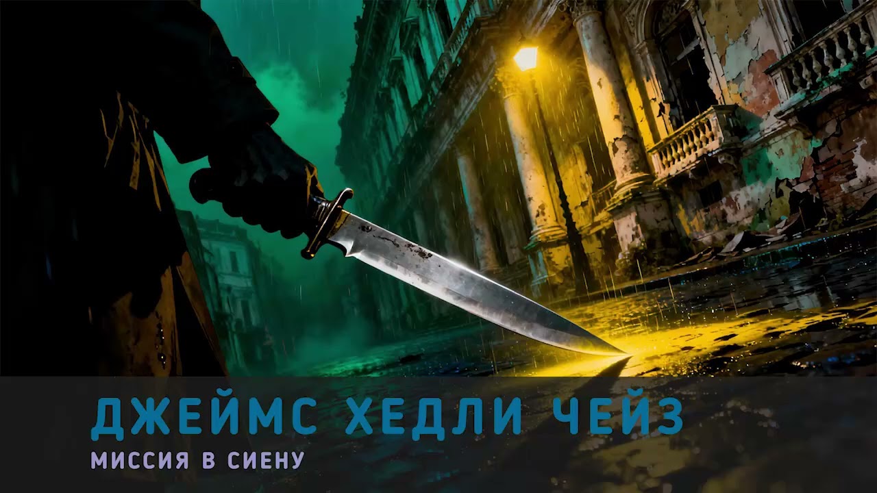 Чейз Джеймс Хедли Миссия в Сиену. Аудиокнига. Детектив.