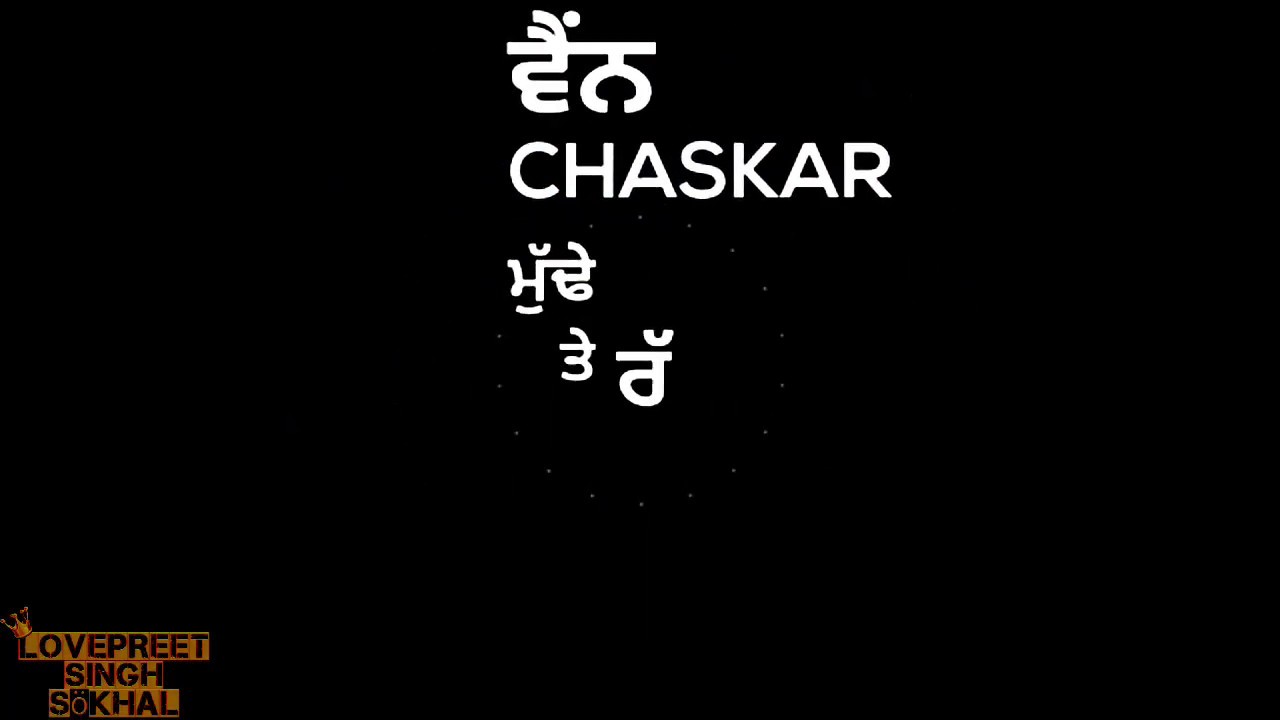 Badmashi _ Tiger _ New Punjabi black background WhatsApp Status