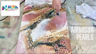 AIRBRUSH PEARLS!  Beautiful effect in this FAE Raffle Auction Painting by Sara Taylor 3,532 views 2 weeks ago 14 minutes, 35 seconds