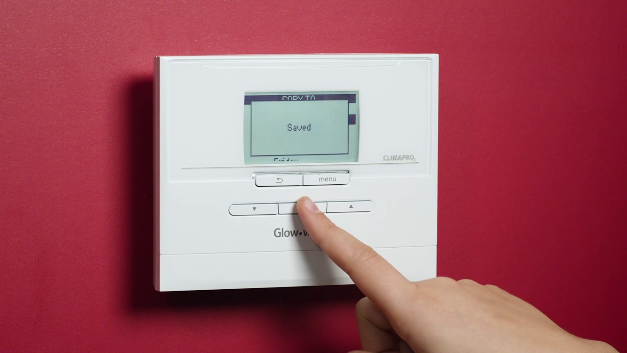 Climapro 1 heating control from Glow-worm - YouTube