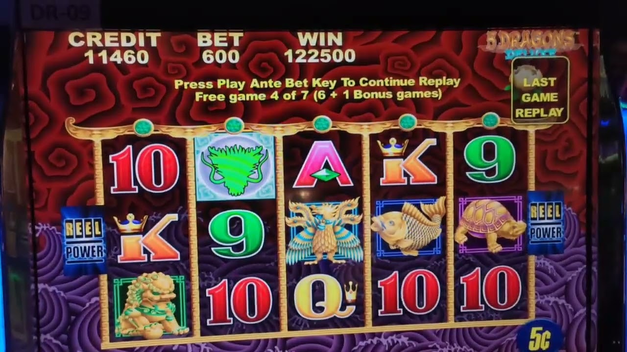 Biggest Win Aristocrat 5 Dragon Gold...