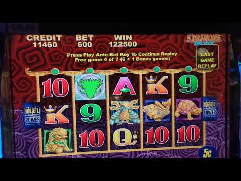 Biggest Win Aristocrat 5 Dragon Gold...