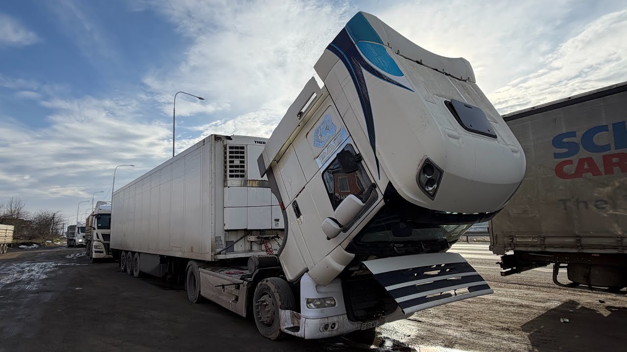 😱 YOLDA QALDIM! 🚛 Bakı → Krasnodar | 100 Litr Antifrizlə Mübarizə 💥🛠️