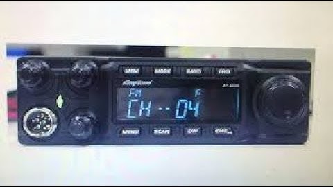 Anytone AT-6666 Export CB mode Mode Quick and easy