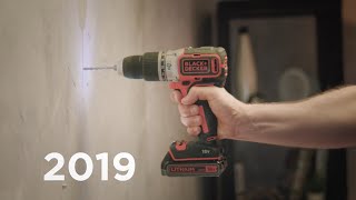 Эволюция электроинструмента BLACK+DECKER с 1910 года Эволюция электроинструмента BLACK+DECKER с 1910 года