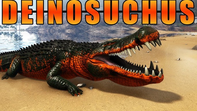ARK's SUPER-GATOR is here!  Deinosuchus ARK Additions TLC Mod