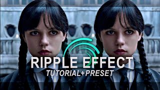 Ae like ripple effect alight motion tutorial + preset || dripsvfx