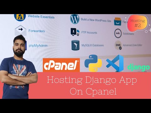 hosting django app on cpanel - #djangoecommerce | Hosting #2