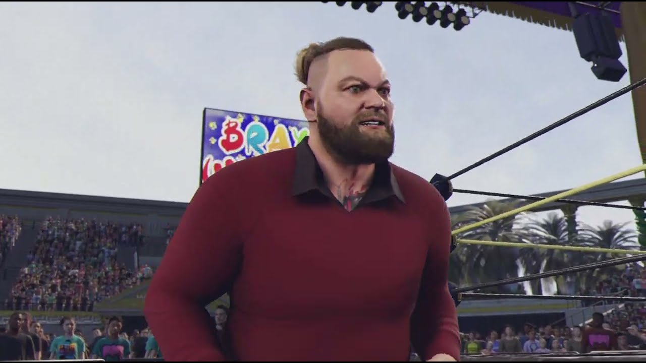 WWE 2K25 Bray Wyatt 20 vs Bret Hart Rubber match
