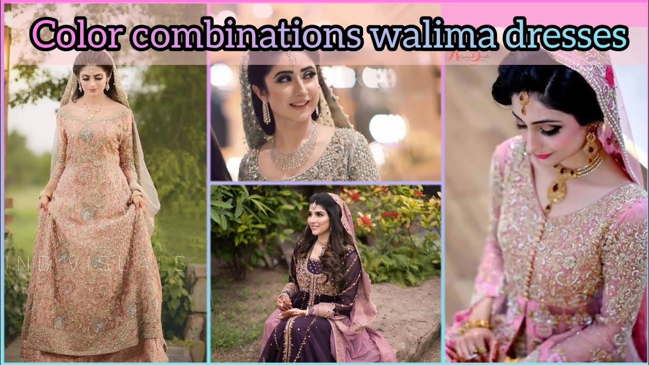 Walima bridal dresses 2023color combinations walima bridal dresses  youtube  wedding