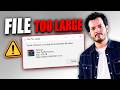 How To Fix File Is Too Large For The Destination File System (Windows 11/10)