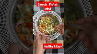 Sprouts Protein Salad / Healthy Breakfast #food #foodie #youtubeshorts #shorts #short #ytshorts