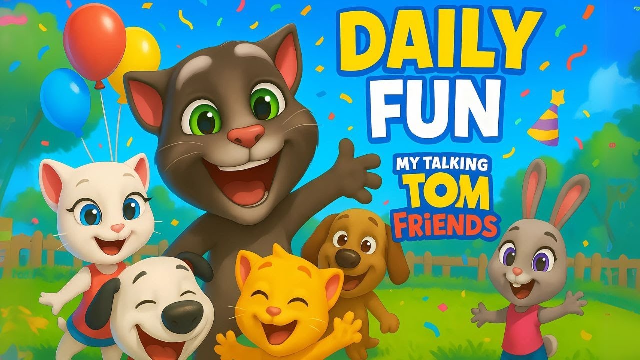 My Talking Tom Friends: Daily Fun Adventures 😍😍😍 - YouTube