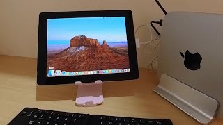 Instead of leaving your old iPad 3 in storage, use it as a display for your Mac Mini/Mac Book/iMa...