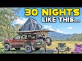 Living Out of a 4WD for 30 Nights!