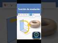Revolve / Revolucion #autodesk #solidworks #autocad #3d #engineering